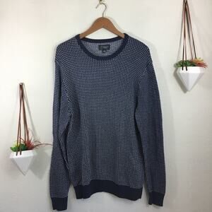 NWT Wallin & bros baby blue crewneck knit sweater